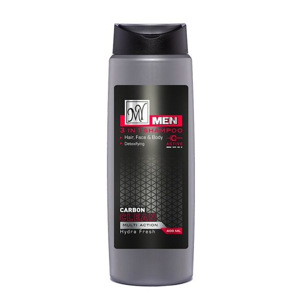شامپو-سه-کاره شامپو 3 در 1 کربن مردانه مای|mY shampoo carbon clean - Image 1