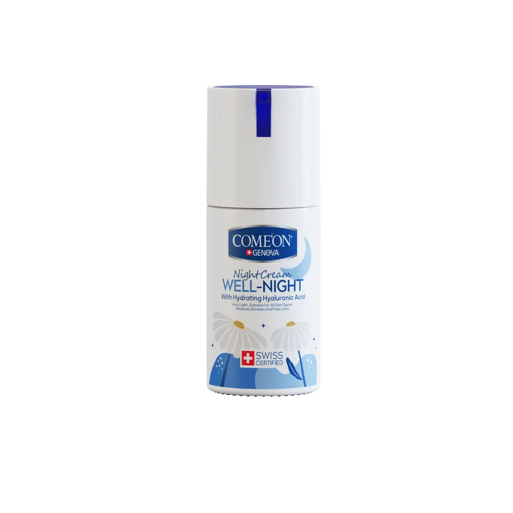 comeon-pomp-Night-cream-100ML.1 کرم آبرسان 100 میل مخصوص شب کامان - Image 1