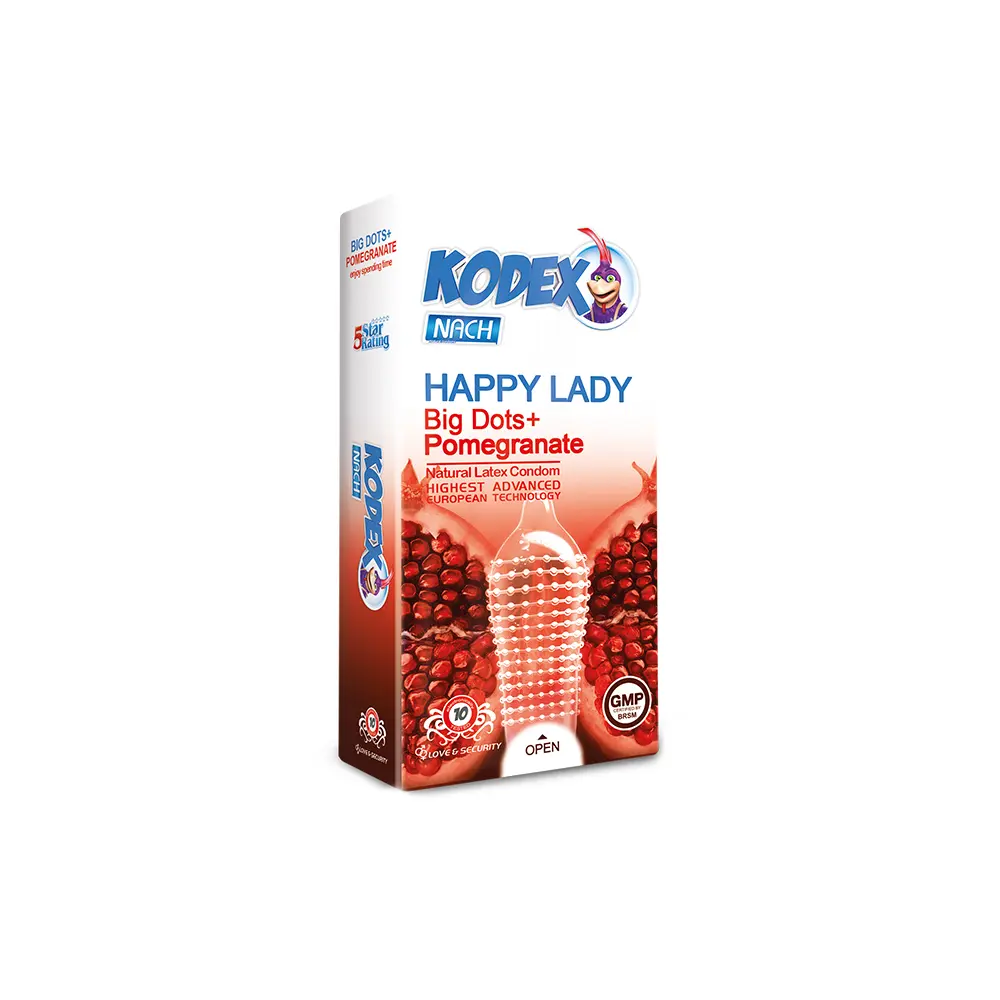 happy-lady کاندوم کدکس ۱۰ عددی هپی لیدی - Image 1