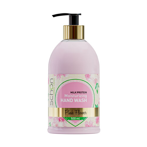 Pink-Flower مایع دستشویی مدل Pink Flower شون|Schon Pink Flower Hand Wash - Image 1