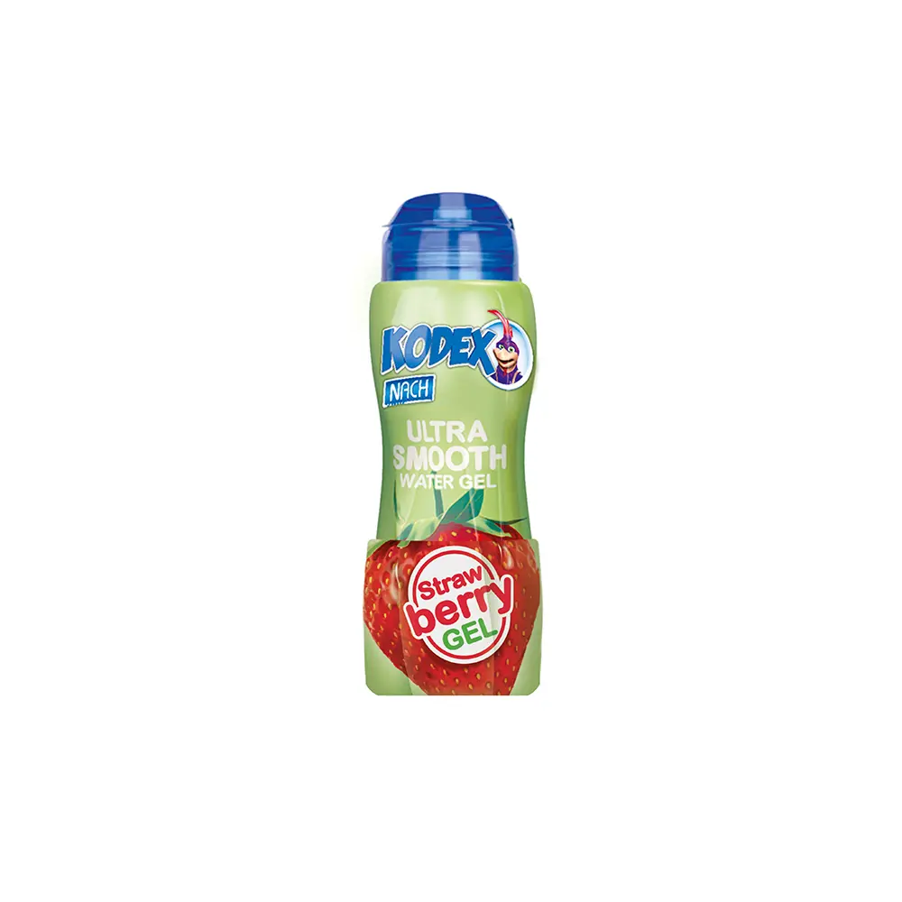 gel1 ژل آمیزشی روان کننده کدکس با طعم توت فرنگی (کاملا خوردنی) - Image 1
