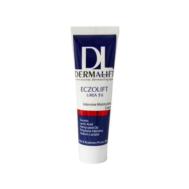 0fa2d671bc0d9cce75f08e0761ccfb7c-single کرم مرطوب کننده اوره و اوسرین 5 درصد درمالیفت مدل Eczolift حجم 50 میلی لیتر - Image 1