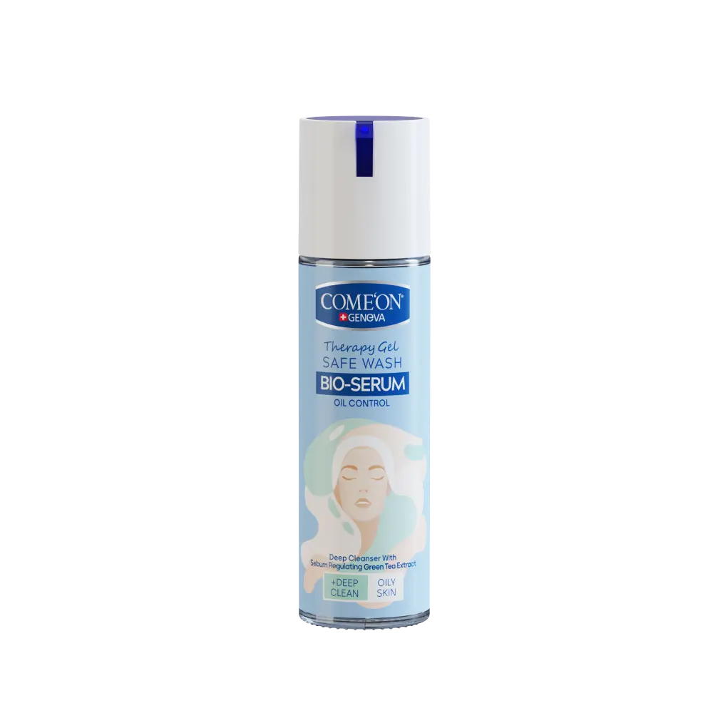 comeon_FaceWash_Oil-Control.1 بایو سرم شستشوی صورت پوست چرب کامان - Image 1