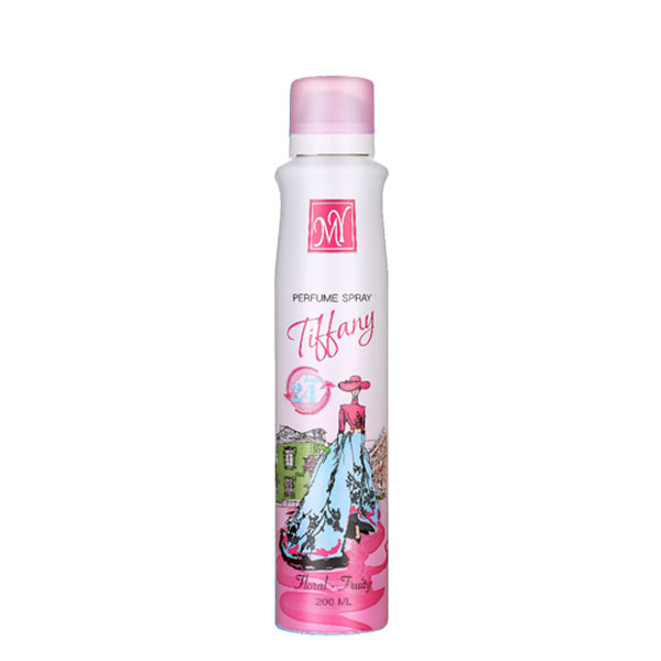 PERFUME-SPRAY-TIFFANY اسپری 24 ساعته زنانه مای مدل تیفانی حجم 200 میل|My Tiffany 24hr Women Spray 200ml - Image 1