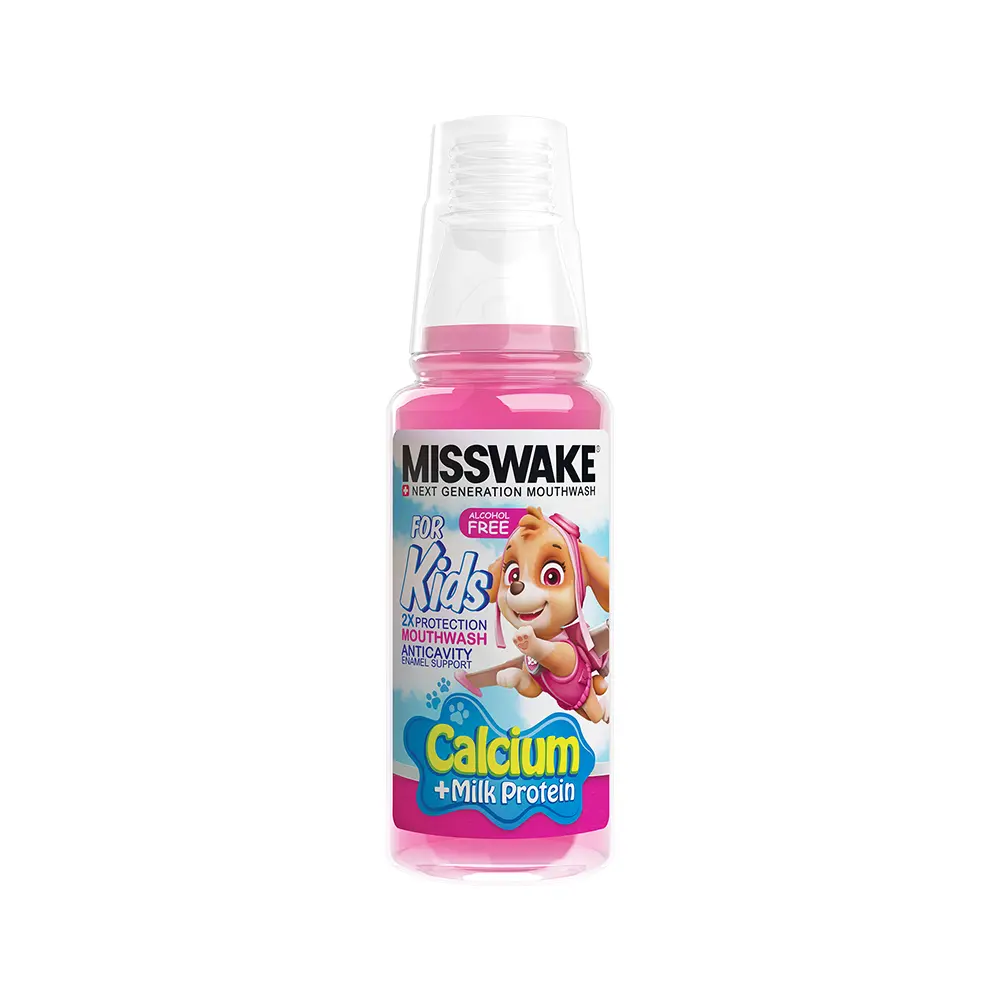 mouthwash-baby-girl دهان شویه کودک دخترانه میسویک مدل سگ نگهبان - Image 1