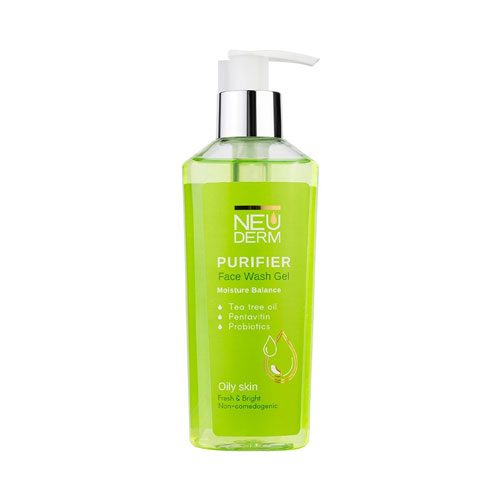120474416 ژل شستشوی صورت جنتل پیوریفایر نئودرم برای پوست چرب|Neuderm Face Wash Gel for oily skin - Image 1