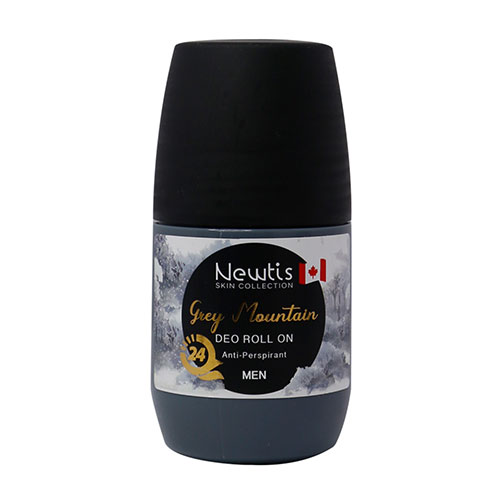 Newtis-Grey-Mountain-50ml مام رول مردانه گری مانتین نیوتیس|Newtis grey mountain roll deodorant - Image 1
