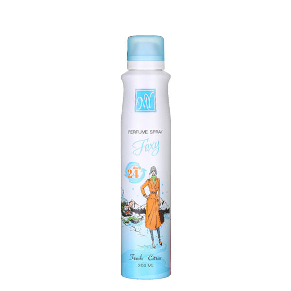 PERFUME-SPRAY-FOXY اسپری 24 ساعته زنانه مای مدل فاکسی حجم 200 میل|My Foxy Body Spray For Women 200ml - Image 1