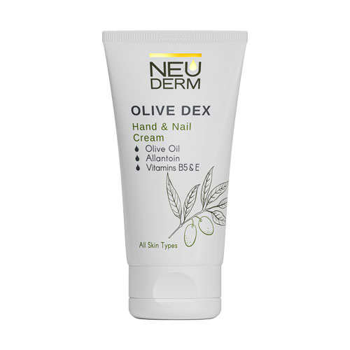 120483617 کرم دست و ناخن تیوپی زیتون نئودرم|Neuderm Olive Dex Hand And Nail Cream 50ml - Image 1