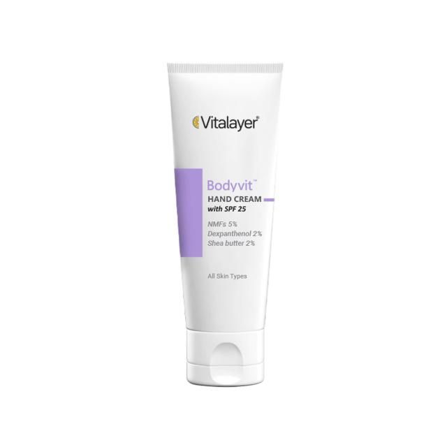 a4cd91e18483c2095a5ae5fd5a94108b-single کرم مرطوب کننده دست SPF25 بادی ویت ویتالیر حجم 75 میلی لیتر - Image 1