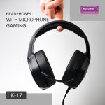 هدست مخصوص بازی کلومن مدل K17 مشکی گارانتی 12 ماهه تکنوپاز - Image 8