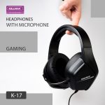 هدست مخصوص بازی کلومن مدل K17 مشکی گارانتی 12 ماهه تکنوپاز - Image 9