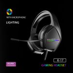 هدست مخصوص بازی کلومن مدل K17 مشکی گارانتی 12 ماهه تکنوپاز