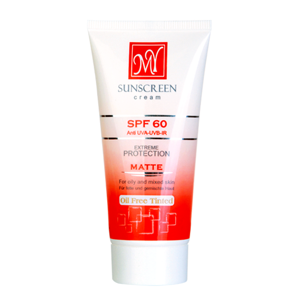 oill-free-tinted60 ضد آفتاب SPF60 فاقد چربی (رنگی) مای|sunscreen spf60 matt - Image 1